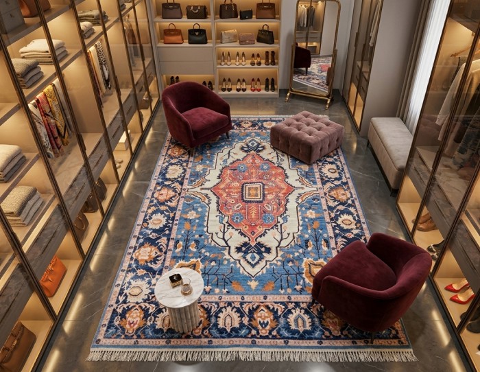 Blue Traditional Rugs